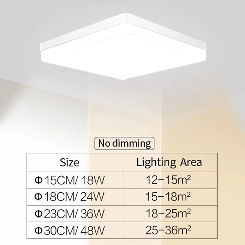 LED Modern Ceiling lamp for room Warm White light LED fixtures ceiling lamps for living room lighting