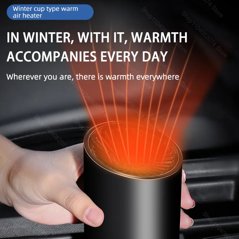 12V 120W Car Heater Portable Electric Heating Fan Automatic Windshield Dryer Defogging Demister Defroster For Car Accessories