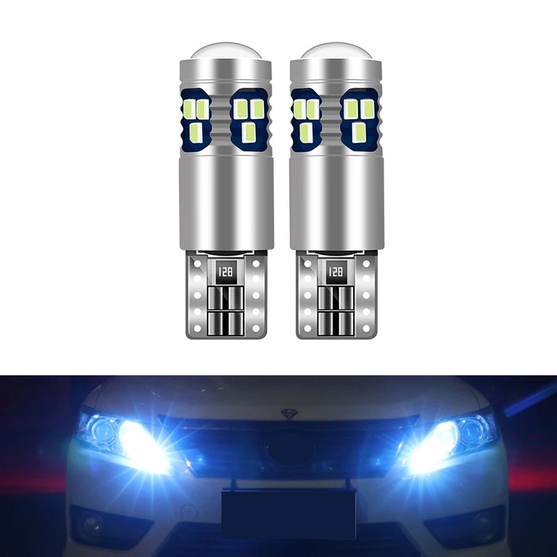 2pcs T10 LED Bulbs Car Position Parking Lights For Volkswagen VW Golf 4 5 6 7 MK4 MK5 MK6 MK7 Polo 6R 9N Scirocco R Accessories