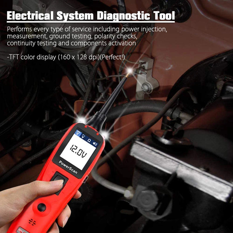 Autel PowerScan PS100  Electrical System Diagnostic Tool  Automotive Circuit Tester Power Circuit Probe Kit