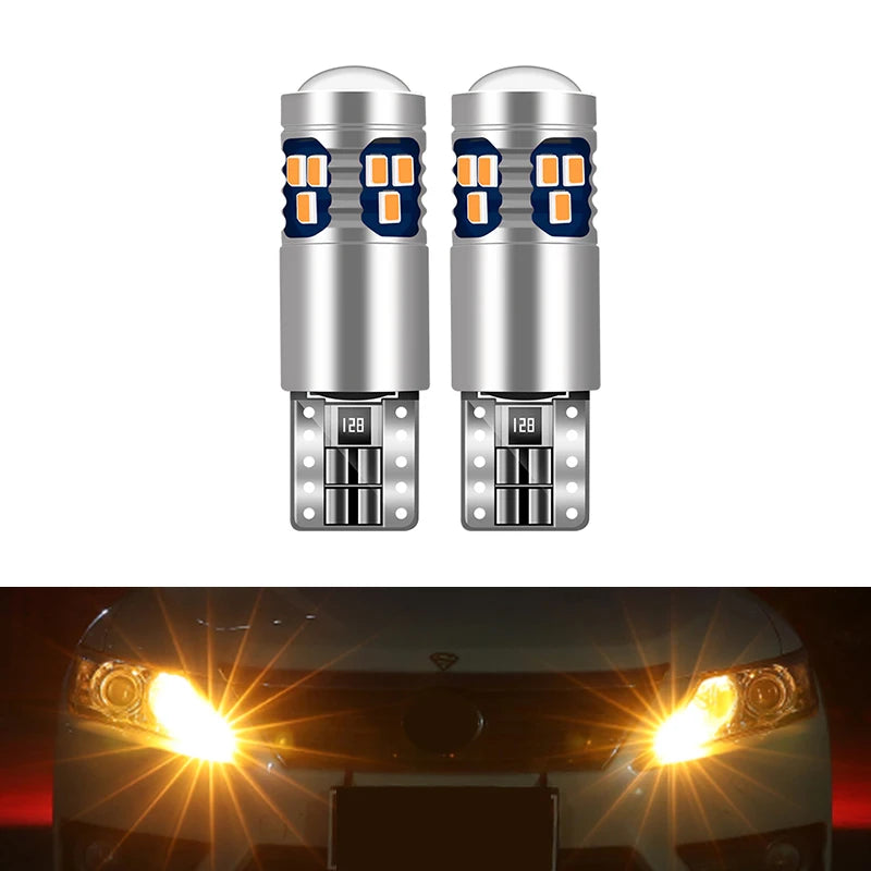 2pcs T10 LED Bulbs Car Position Parking Lights For Volkswagen VW Golf 4 5 6 7 MK4 MK5 MK6 MK7 Polo 6R 9N Scirocco R Accessories