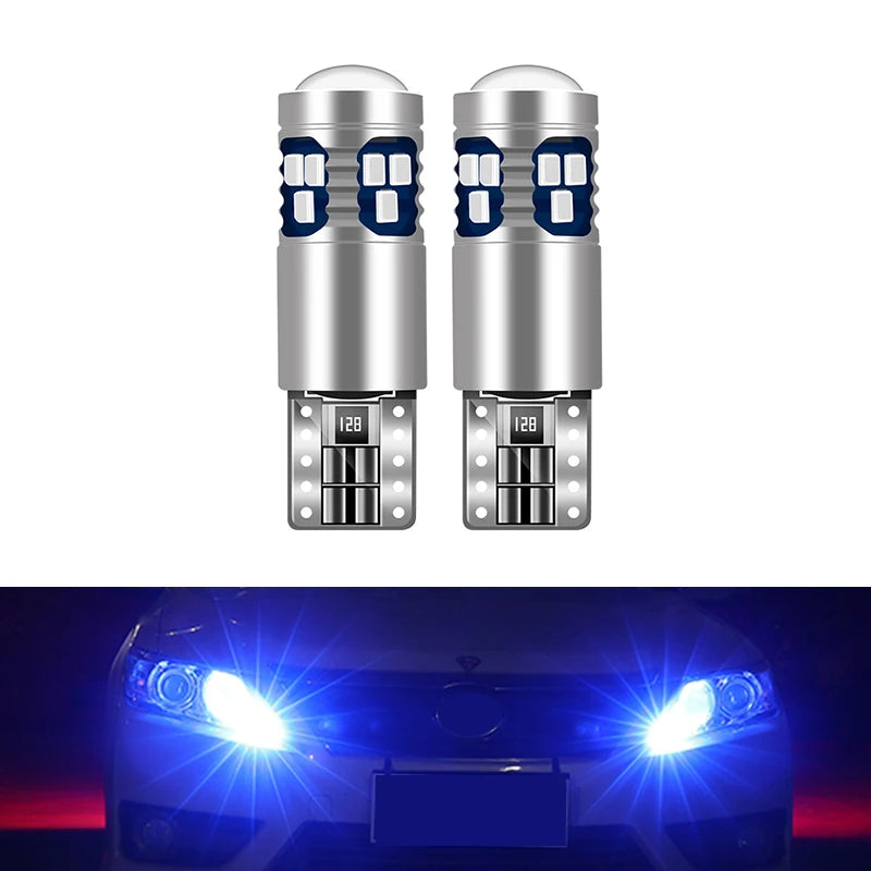 2pcs T10 LED Bulbs Car Position Parking Lights For Volkswagen VW Golf 4 5 6 7 MK4 MK5 MK6 MK7 Polo 6R 9N Scirocco R Accessories