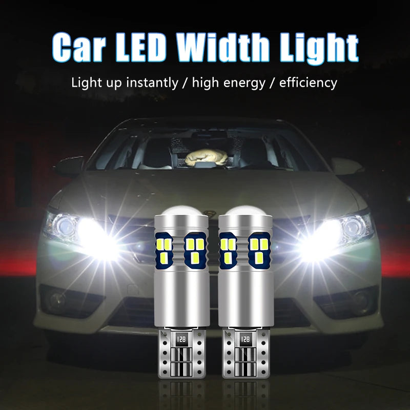 2pcs T10 LED Bulbs Car Position Parking Lights For Volkswagen VW Golf 4 5 6 7 MK4 MK5 MK6 MK7 Polo 6R 9N Scirocco R Accessories