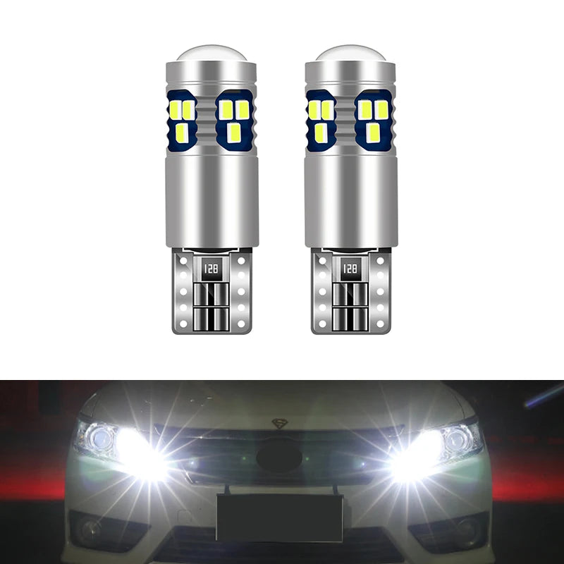 2pcs T10 LED Bulbs Car Position Parking Lights For Volkswagen VW Golf 4 5 6 7 MK4 MK5 MK6 MK7 Polo 6R 9N Scirocco R Accessories