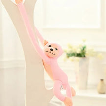 New Color Long Arm Monkey Plush Stuffed Doll Kids Cute Animal Plush Toys Creative Curtain Doll Hanging Monkey Decorative Gifts