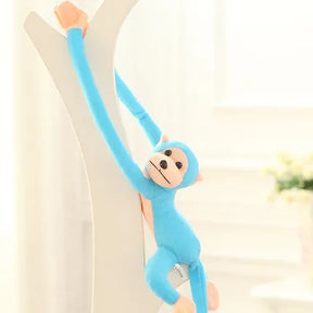 New Color Long Arm Monkey Plush Stuffed Doll Kids Cute Animal Plush Toys Creative Curtain Doll Hanging Monkey Decorative Gifts