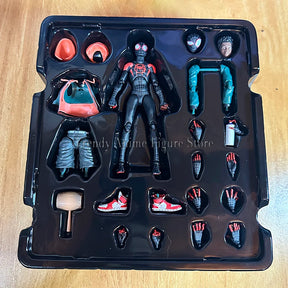 Sv Action Spiderman Miles Morales Action Figure Collection Sentinel Marvel Spider-Man Into the Spider Verse Figures Model Toys