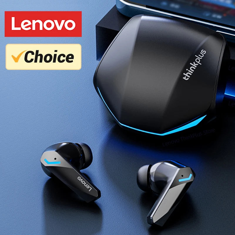 Lenovo  New Bluetooth 5.3 Headset Sports Running True Wireless In Ear Gaming Low Latency Dual Mode Music Headphones