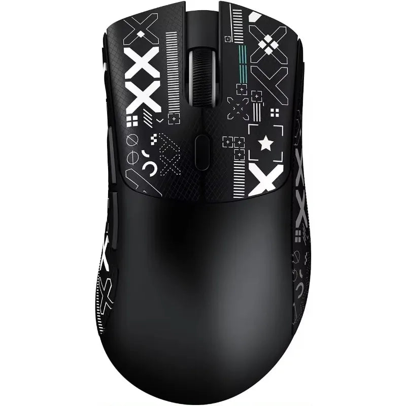 ATTACK SHARK R1 2.4 Wireless Tri-Mode Lightweight Gaming Mouse, PAW3311 Optical Sensor 18K DPI Programmable Wired Computer Mouse