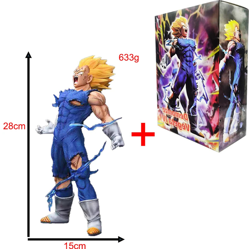 32CM28MC Dragon Ball Z GK Figure MAXIMATIC The Vegeta Super Saiyan Son Majin Vegeta Self-Destuct Vegeta Figure Toys Model Gift