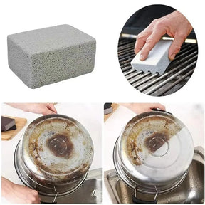 Cleaning Stone BBQ Cleaning Brick Small Grey Brick BBQ Grill Grill Plate Cleaning Tool Grease Cleaning Pumice Stone Kitchen Tool