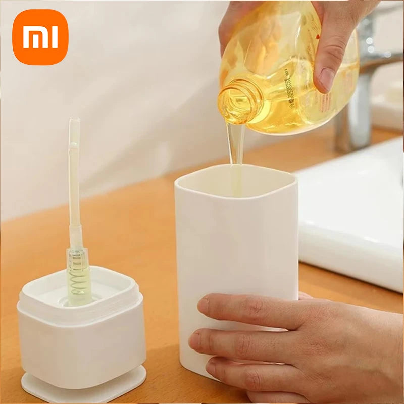 Xiaomi Soap Dispenser for Kitchen Sink Countertop Dish Soap Dispenser Bathroom Pressing Hands Washing Soap Storage Container