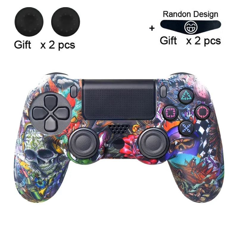 For SONY Playstation 4 PS4 Controller Protection Case Soft Silicone Gel Rubber Skin Cover For PS4 Pro Slim Gamepad