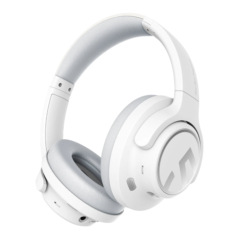 SoundPEATS Space Headphones Bluetooth 5.3 Hybrid Active Noise Cancelling Wireless Headphone,123H Play,Mic,Multipoint Connection