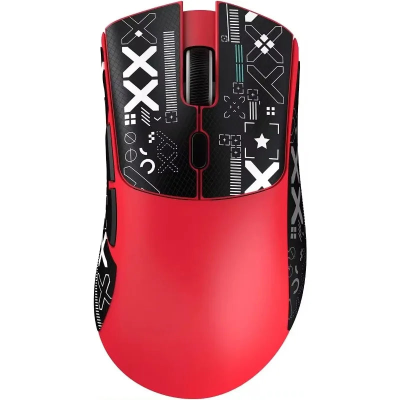 ATTACK SHARK R1 2.4 Wireless Tri-Mode Lightweight Gaming Mouse, PAW3311 Optical Sensor 18K DPI Programmable Wired Computer Mouse