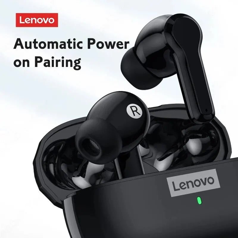 Lenovo LP1S Earphones TWS Wireless Bluetooth 5.0 Headphones Waterproof Sport Headsets Noise Reduction Earbuds with Mic Original