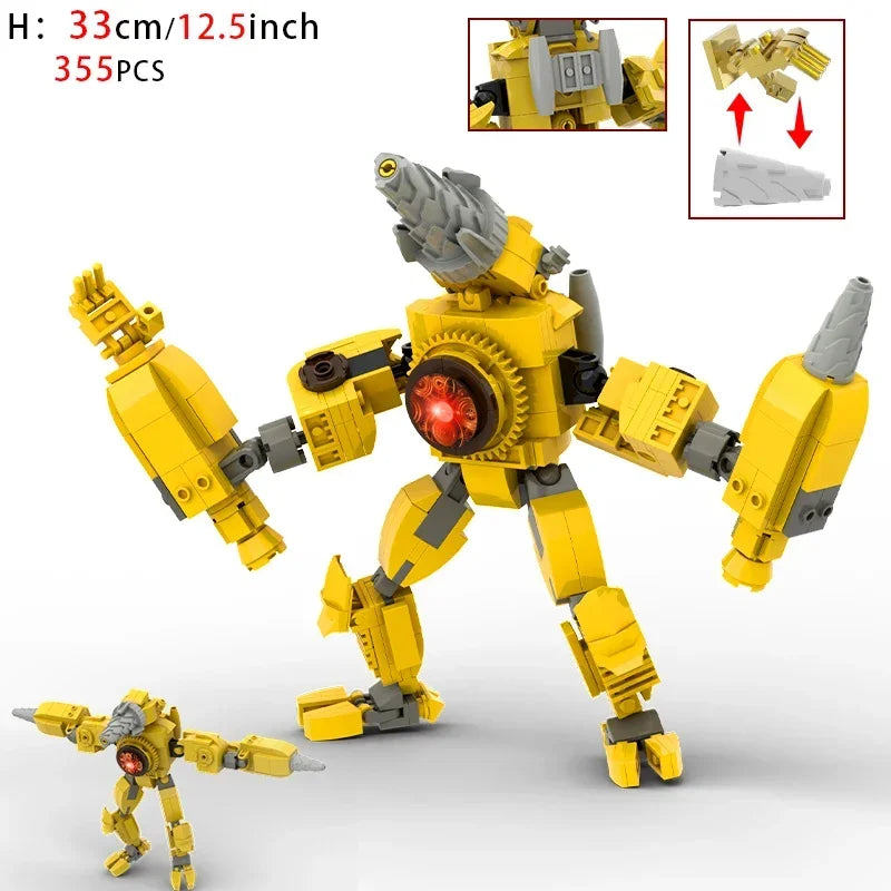 Moc Skibidi Toilet Action Figures Model builing Blocks Camerman Titan Speakerman Surveillance Man TVMan Boys Toys For Kids Gifts