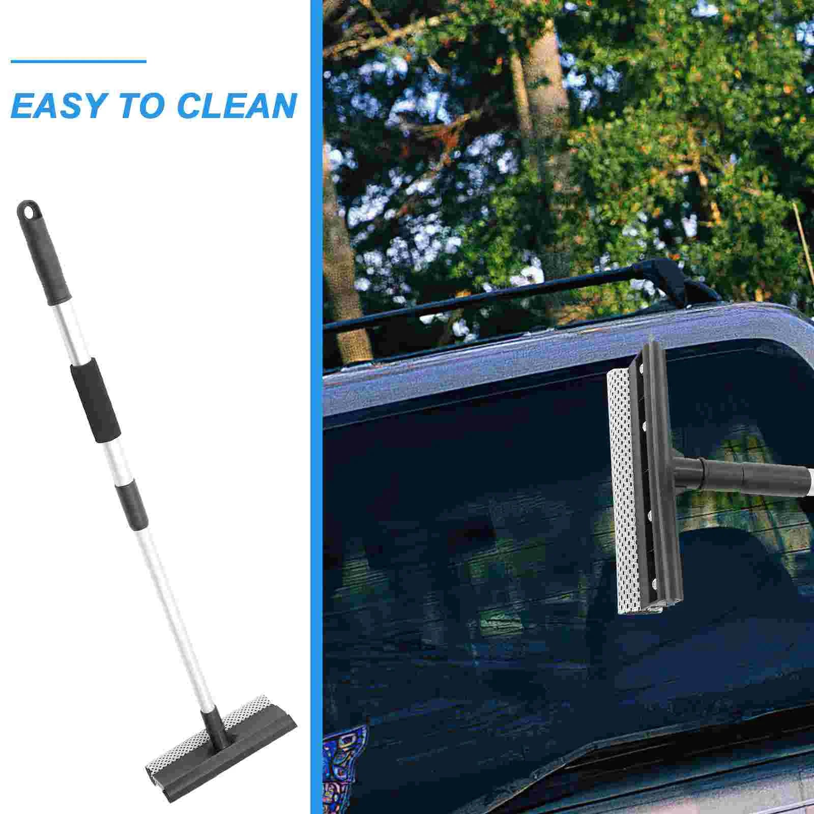 Window Squeegee Versatile Car Windshield Cleaner Tool for Efficient Cleaning and Scraping Durable and Easy to Use