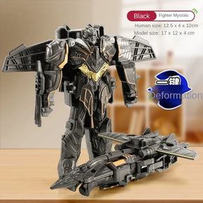 One Step Deformation Robot Transformation Car Toy Action Figure Model Kid Puzzle Toy Anime Robot Model Deformation Car