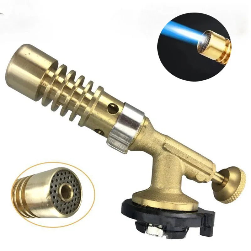 Gas Burner Welding Torch Portable Blowtorch Copper High Temperature Brass Gas Torch Brazing Solder Welding Plumb Tools