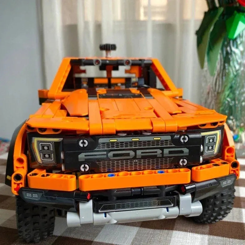 1379PCS Technical 1:10 F-150 Raptor Off Road Car Building Blocks 42126 Pickup Vehicle Assemble Bricks Toys Gifts For Boy Kids