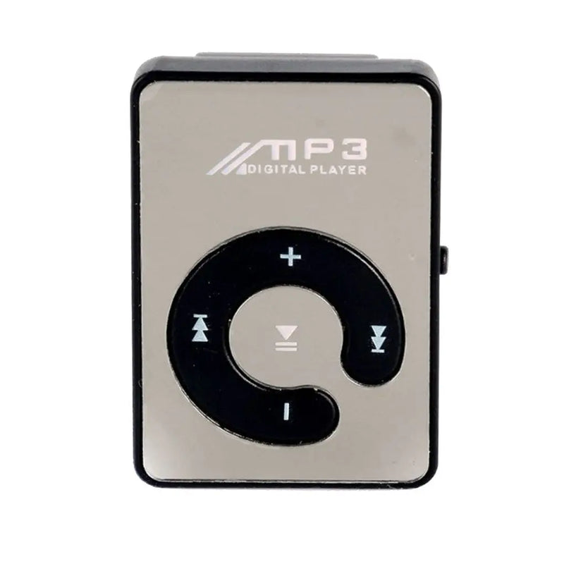 Mirror Surface Mini MP3 Player TF Supported Picnic Party Portable Plastic Music Playing Device Card Reader Audio Equipment