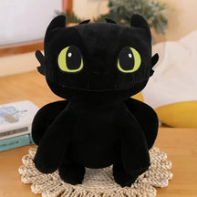 Large Toothless Dragon Plush Toy Throw Pillow Cute Cartoon Dragon Soft Decorative Body Pillow Decor Anime Stuffed Doll Kid Gifts