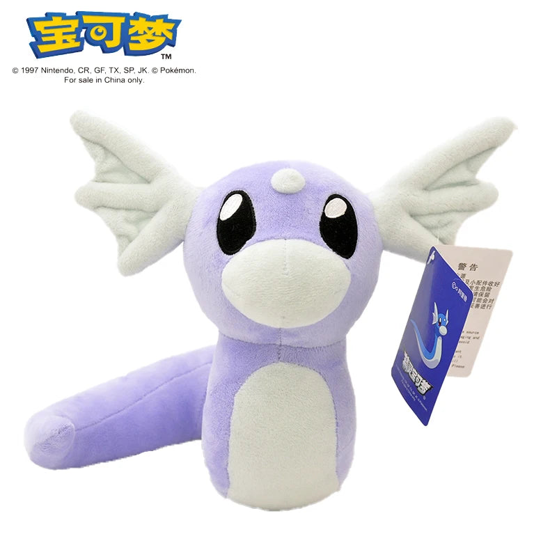 POKEMON Original Plush Toy Gengar Pikachu Charizard Genuine Plush Doll Soft Kawaii Cute Cartoon Piplup Toys for Kids Gift