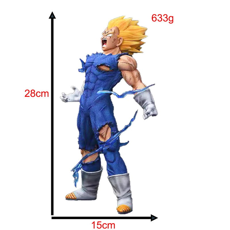 32CM28MC Dragon Ball Z GK Figure MAXIMATIC The Vegeta Super Saiyan Son Majin Vegeta Self-Destuct Vegeta Figure Toys Model Gift