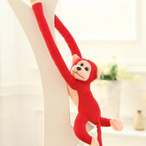 New Color Long Arm Monkey Plush Stuffed Doll Kids Cute Animal Plush Toys Creative Curtain Doll Hanging Monkey Decorative Gifts