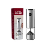 Electric Automatic Mill Pepper And Salt Grinder With LED Light Adjustable Coarseness Grinder Kitchen Tools