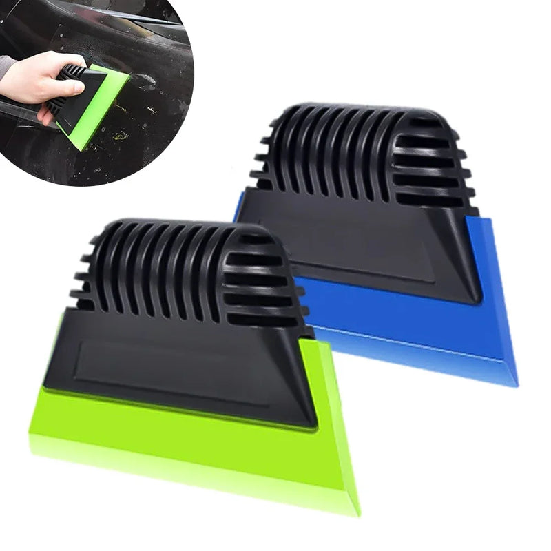 Silicone Scraper for Car Glass Rubber Squeegee Window Tint Tool Glass Water Wiper Mirror Cleaning Water Blade Car Accessories