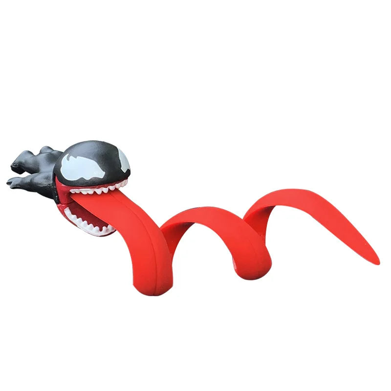 New Venom Anime Figure Funny Usb Cable Wire Holder Organizer Car Motorcycle Accessories Cable Car Toy Decoration Gift