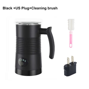 Electric Milk Frother Milk Foam Machine For Coffee Cappuccino Latte 4 in 1 Hot and Cold Foam Maker Automatic Milk Frother Foamer