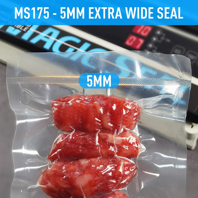 MAGIC SEAL MS175 Vacuum Sealer Machine Wet Vacuum Sealer Packaging Machine Professional Food Plastic Bag Sealer