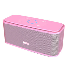 DOSS Wireless Bluetooth Speaker SoundBox BT 5.0 Touch Control Portable Music Sound Box 12W Stereo Sound IPX5 Waterproof Speakers