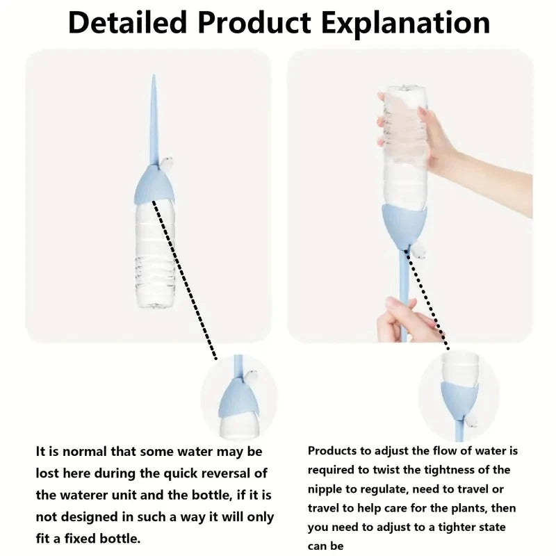 Automatic Watering Device Creative Plant Potting Gardening Adjustable Speed Dripping Device Lazy Home Automatic Water Infiltrati