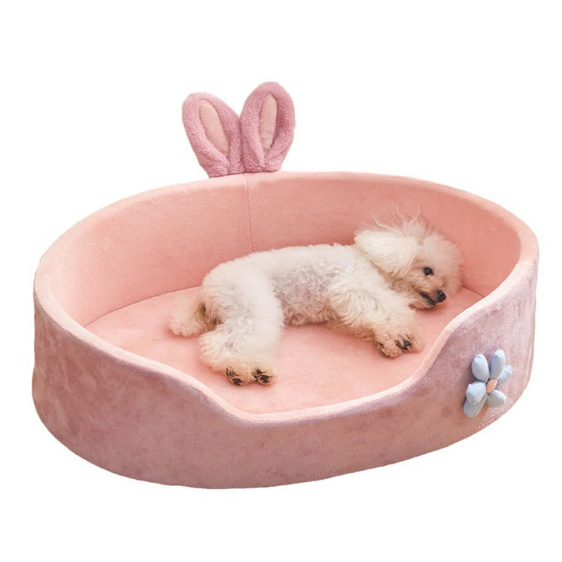 Detachable Pet Bed  Pet Bed Detachable Washable Dog Sleeping Bed Soft Comfortable Warm Cat Bed for Four Seasons Soft Pet Bed