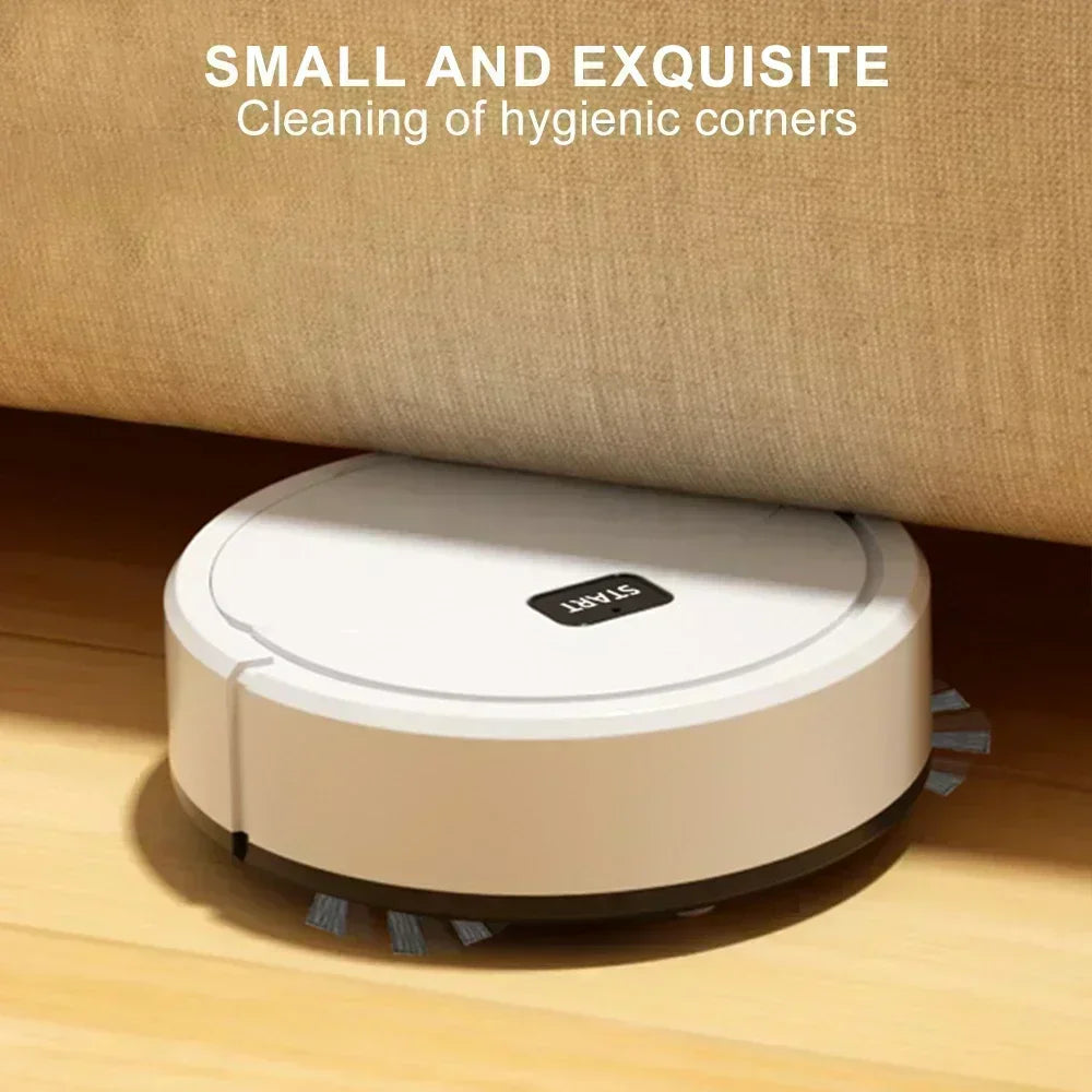 2024 New Model Sweeping Robot Automatic Home Mini Cleaning Machine USB Charging Smart Sweep Mop 2-In-1 Vacuum Cleaner Gift Toys