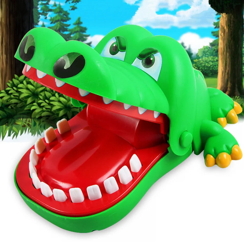 Crocodile Teeth Toys Alligator Biting Finger Dentist Games Jokes Game of Luck Pranks Kids Toys Funny Holiday Party Family Games