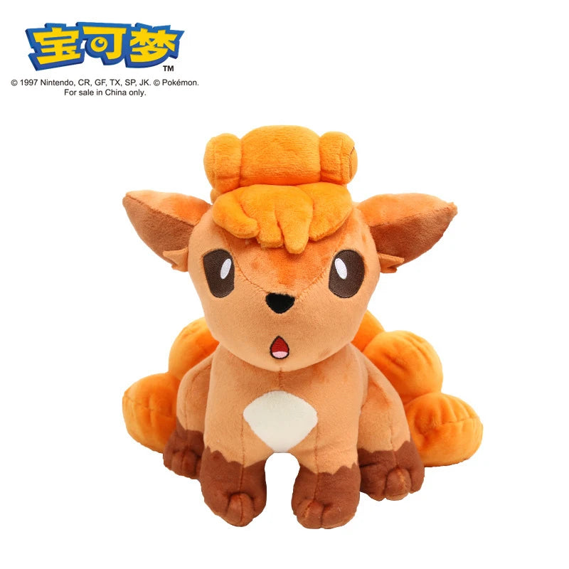 POKEMON Original Plush Toy Gengar Pikachu Charizard Genuine Plush Doll Soft Kawaii Cute Cartoon Piplup Toys for Kids Gift