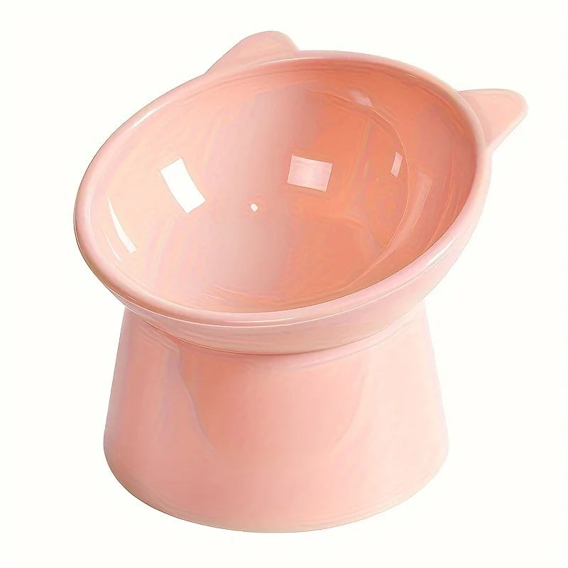 1pcs Raised Cat Food Bowls Anti Vomiting, Pet Food Bowl for Flat-Faced Cats,Small Dogs,Protect Pet's Spine,Dishwasher Safe