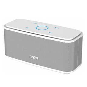 DOSS Wireless Bluetooth Speaker SoundBox BT 5.0 Touch Control Portable Music Sound Box 12W Stereo Sound IPX5 Waterproof Speakers