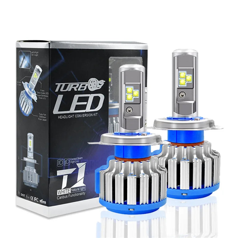 XTG T1 Automotive led Headlights h1h7h119006led Bulb Ultra-bright headlights refitted with high-brightness spotlight headlights