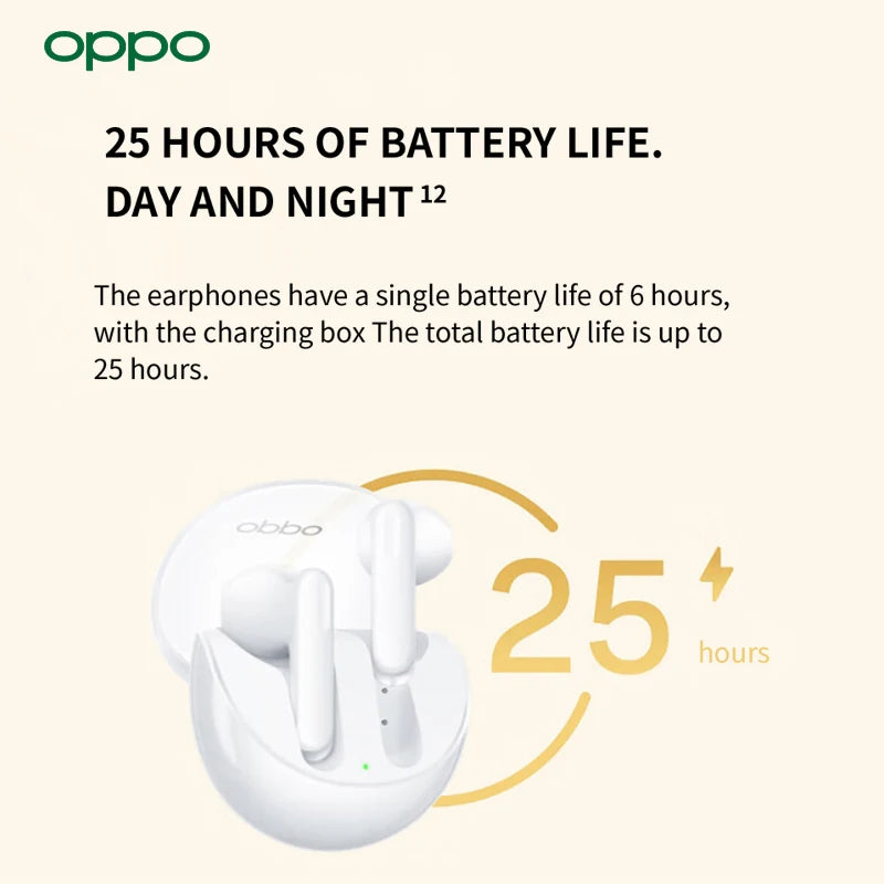 Original OPPO Enco Air3 Earphone AI Noise Reduction Earbuds Wireless Bluetooth 5.3 Headset HiFi Stereo Game Headphones Air 3