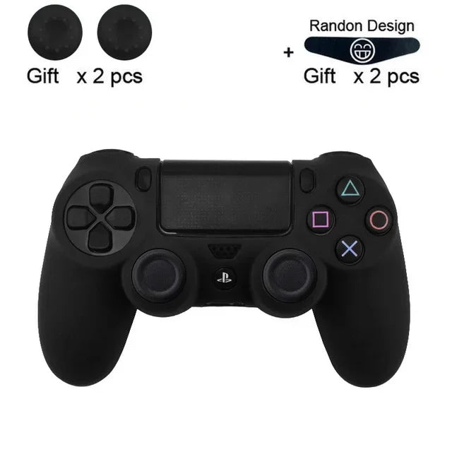 For SONY Playstation 4 PS4 Controller Protection Case Soft Silicone Gel Rubber Skin Cover For PS4 Pro Slim Gamepad