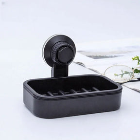 Soap Box Drain Soap Holder Bathroom Accessories Suction Cup Soap Dish Tray Soap Dish for Bathroom Soap Container Draining Water