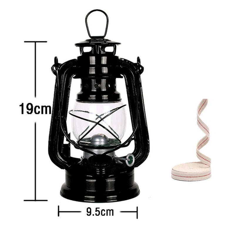 Retro Camping Lantern Kerosene Lamp Portable Handheld Lantern Outdoor Camping Lights 90ml Many Colour Metal Lamps