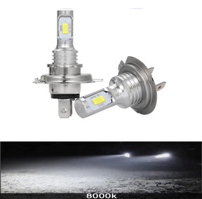 2Pcs 20000Lm H4 H7 LED Lamps Wireless H8 H11 Car Headlight Head Lights 9005 HB3 Headlamp For Automotive 12V 6000K Fog Light Blub