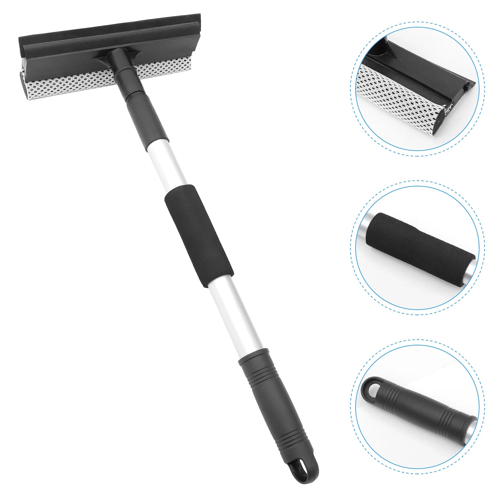 Window Squeegee Versatile Car Windshield Cleaner Tool for Efficient Cleaning and Scraping Durable and Easy to Use